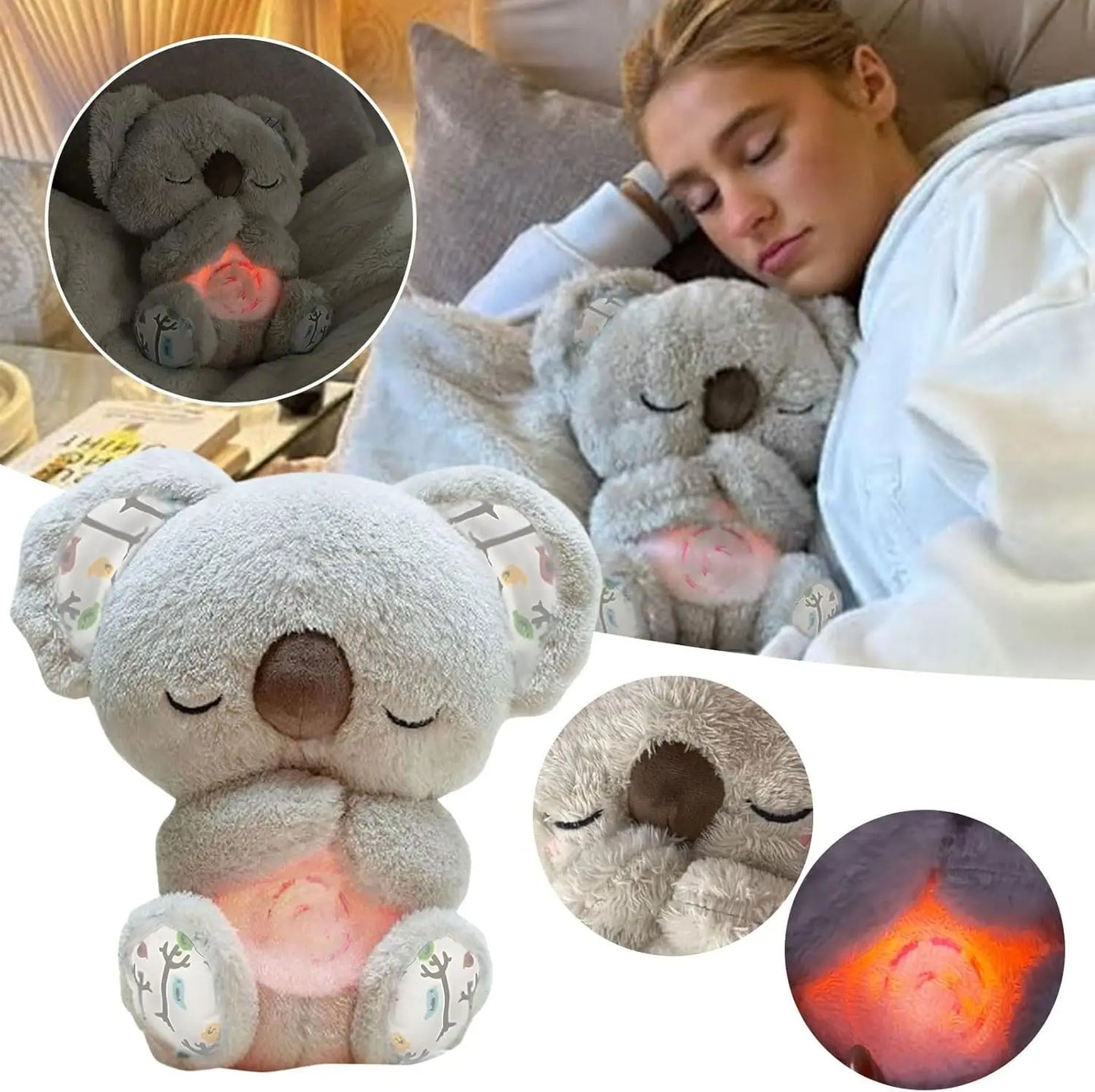Veilleuse aide au sommeil peluche en koala